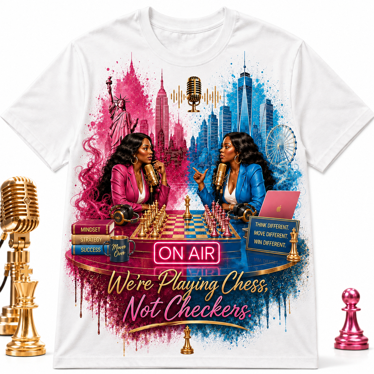 We’re Playing Chess, Not Checkers™ Statement Tee ( PRE-ORDER)